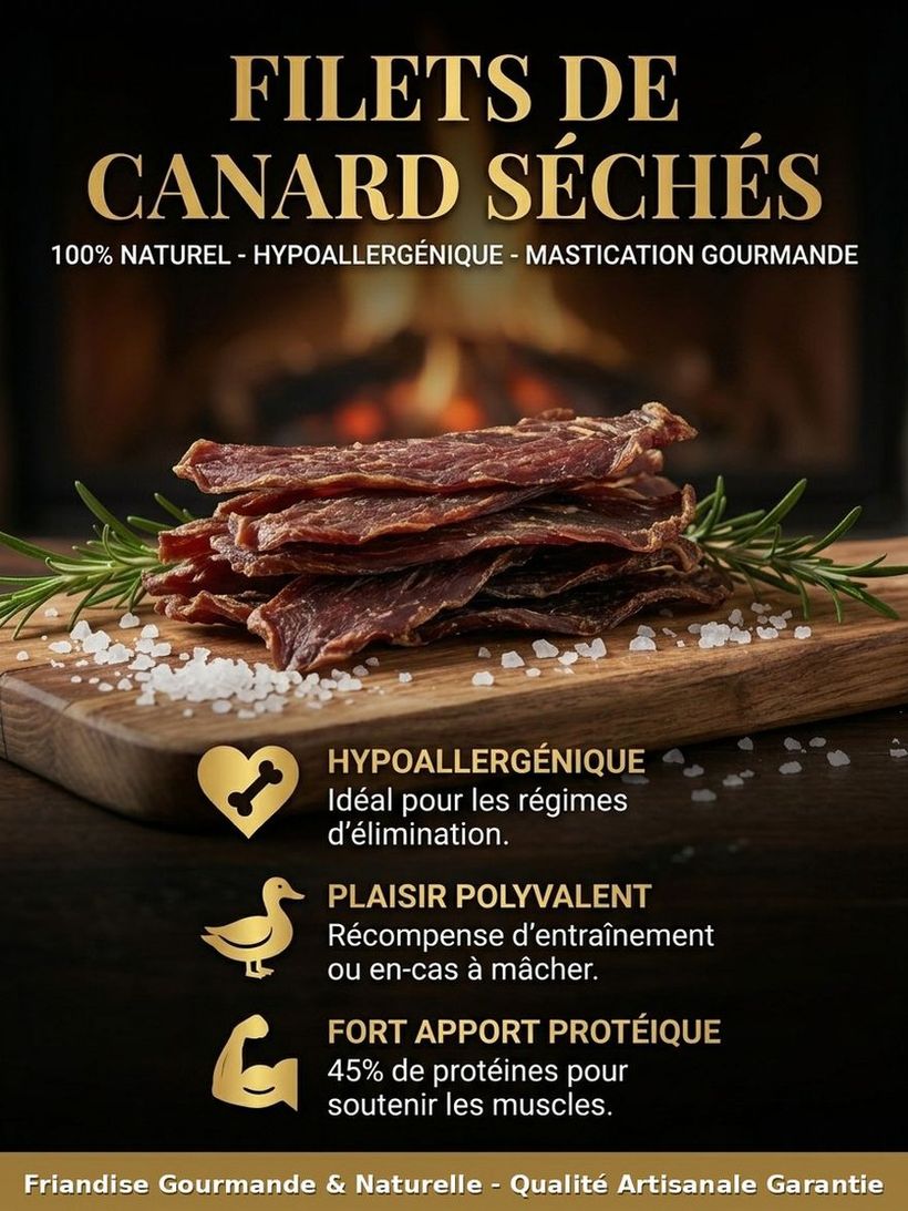 Filets de Canard Séchés