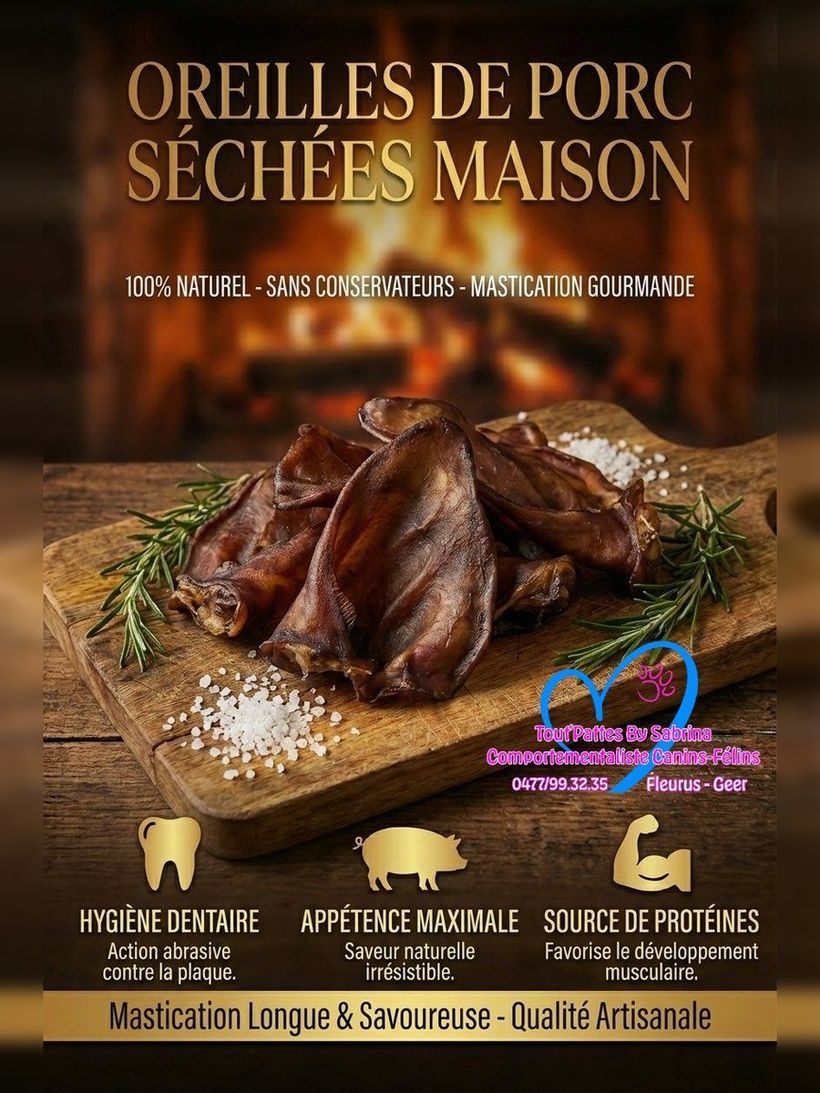 Oreilles de Porc Séchées & Fumées