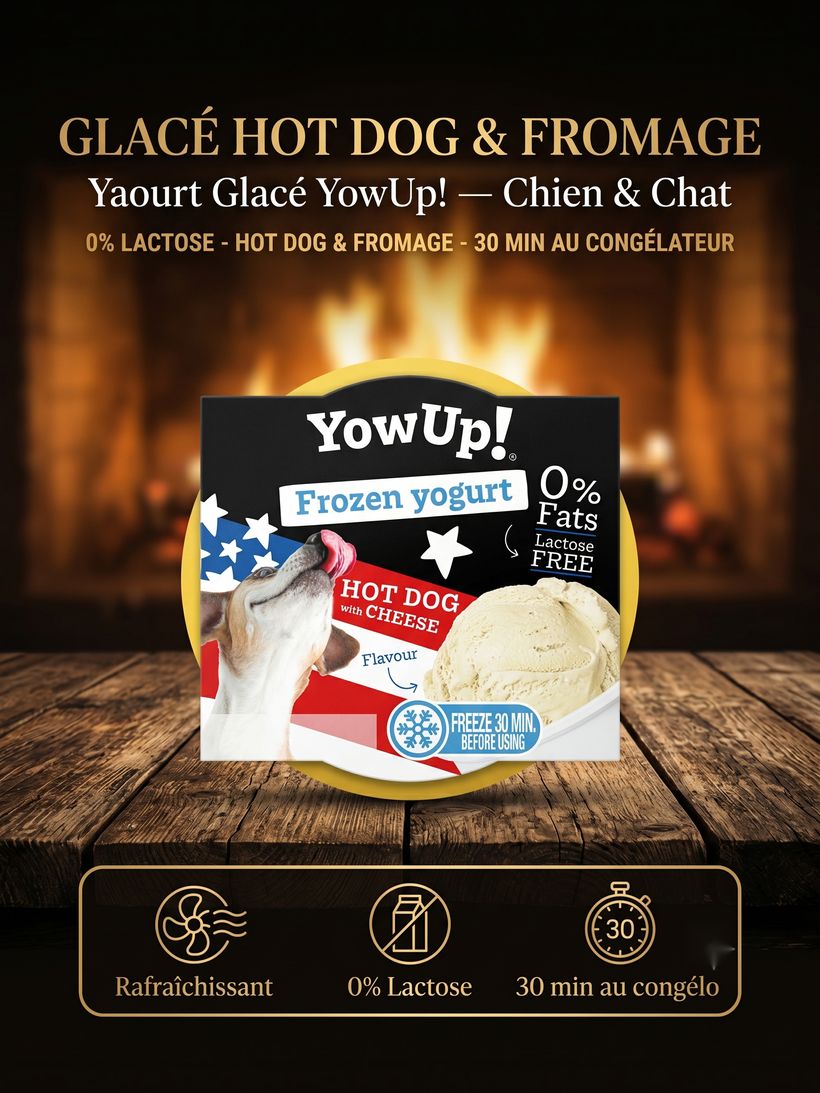 YowUp! Yaourt Glacé — Hot Dog & Fromage